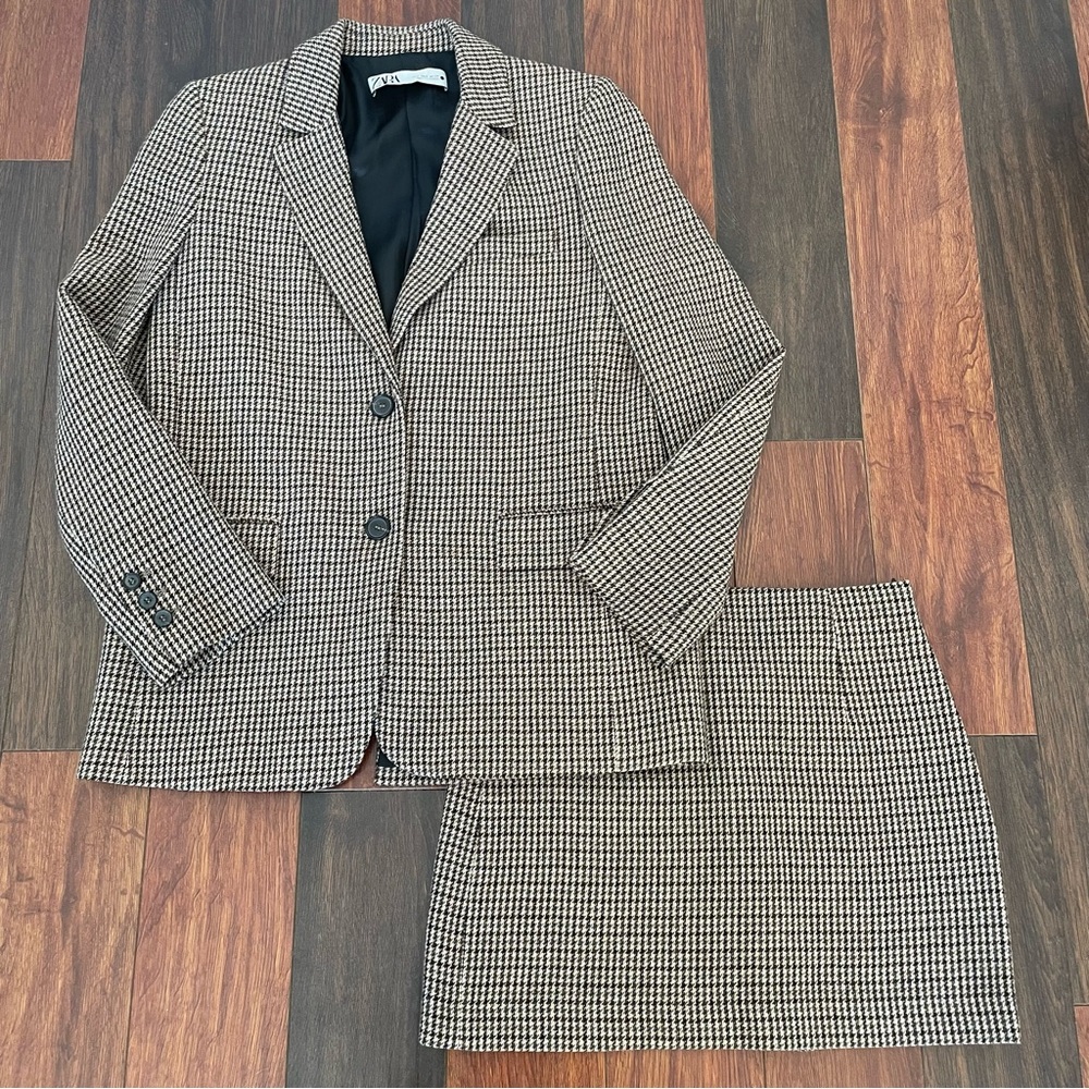 Zara skirt suit